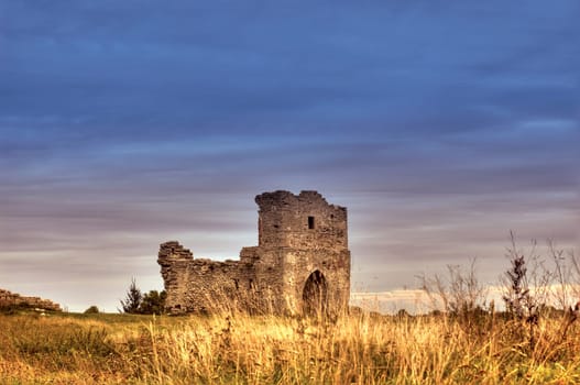 Ruins of a Dark Ages castle