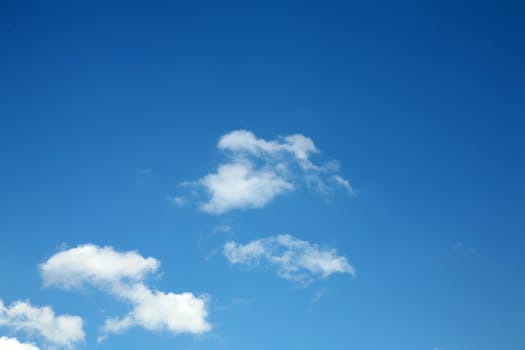 An image of blue sky with clouds