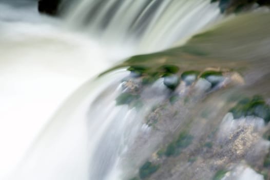 An image of stones in river