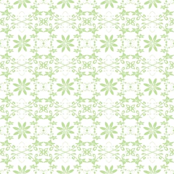 Beautiful background of seamless floral pattern