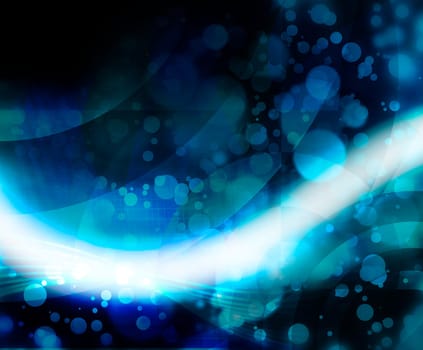Abstract Background Oscillation Graphic
