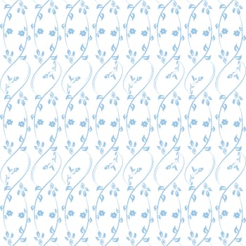 Beautiful background of seamless floral pattern