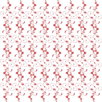 Beautiful background of seamless floral patten