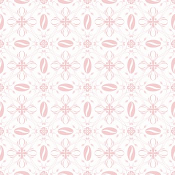 Beautiful background of seamless floral patten