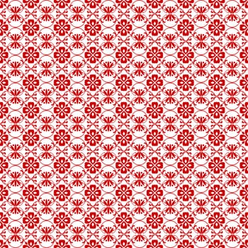 Beautiful background of seamless floral pattern