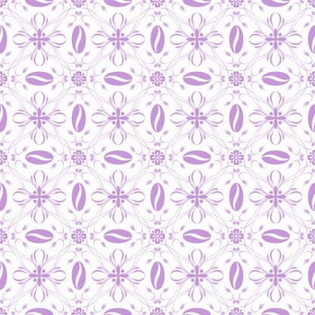 Beautiful background of seamless floral patten