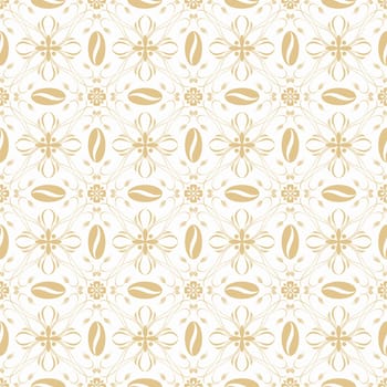 Beautiful background of seamless floral patten