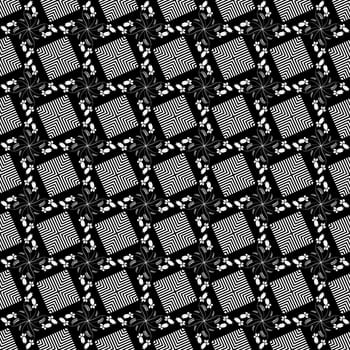 Beautiful background of seamless floral pattern