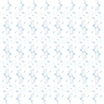 Beautiful background of seamless floral patten