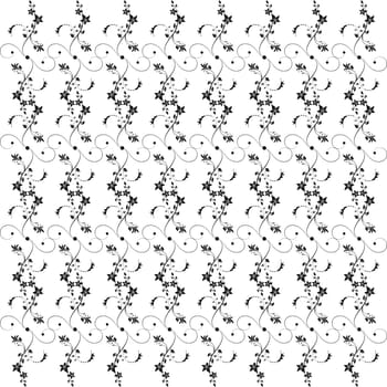 Beautiful background of seamless floral patten