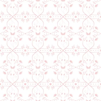 Beautiful background of seamless floral pattern
