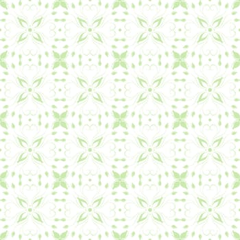 Beautiful background of seamless floral pattern