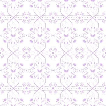 Beautiful background of seamless floral pattern