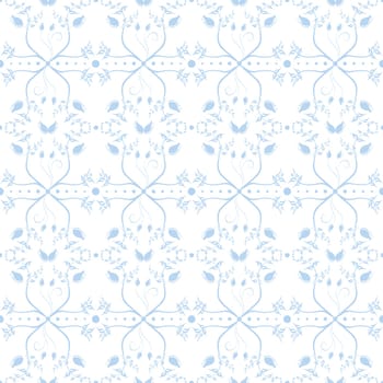 Beautiful background of seamless floral pattern