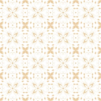 Beautiful background of seamless floral pattern