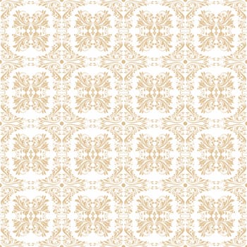 Beautiful background of seamless floral pattern