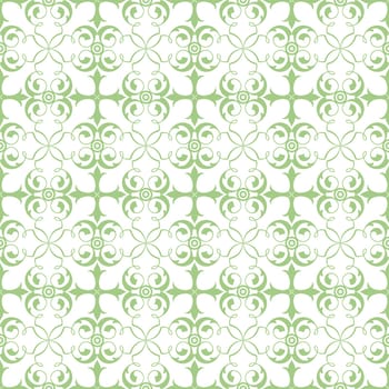 Beautiful background of seamless floral pattern