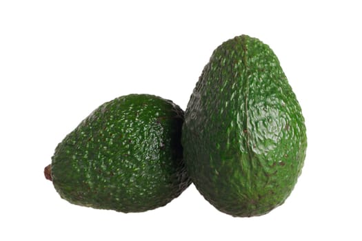 Avocado isolated on white background