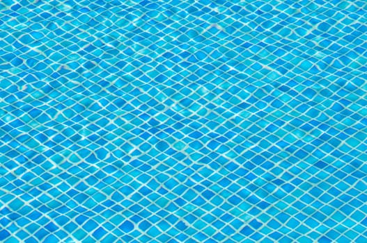 Blue swimming pool background
