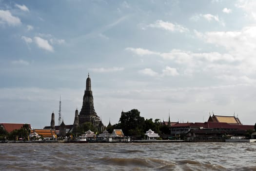 The Beautiful city landscape Bangkok for design