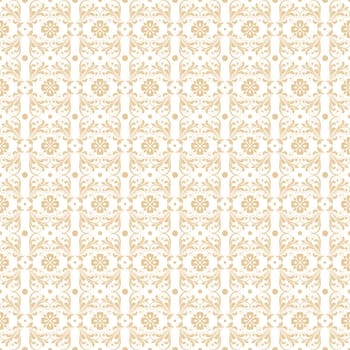 Beautiful background of seamless floral pattern