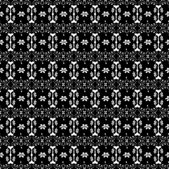 Beautiful background of seamless floral pattern
