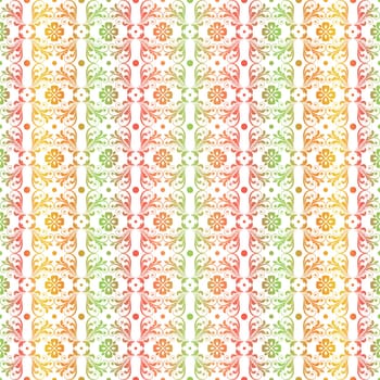 Beautiful background of seamless floral pattern