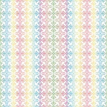 Beautiful background of seamless floral pattern