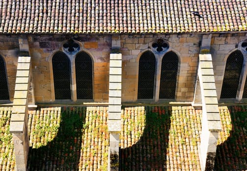 Famous abbey of Cluny, Burgundy, France