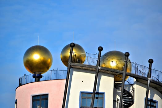 Hundertwasser House in Magdeburg