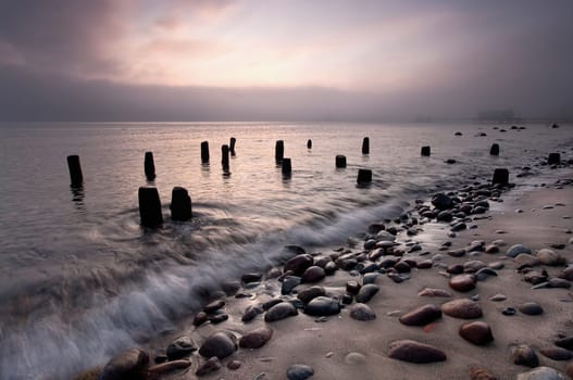 Early morning fog