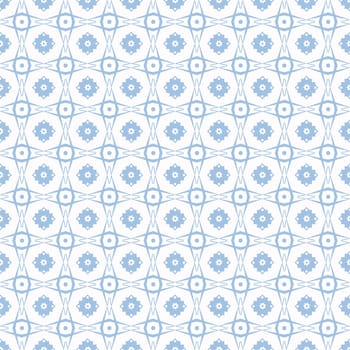 Seamless pattern of hearts and floral