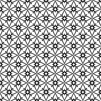 Beautiful background of seamless floral pattern