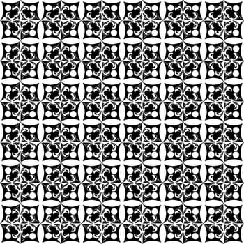 Beautiful background of seamless floral pattern