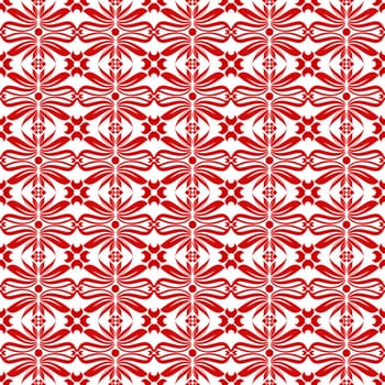 Beautiful background of seamless floral pattern