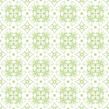 Beautiful background of seamless floral pattern
