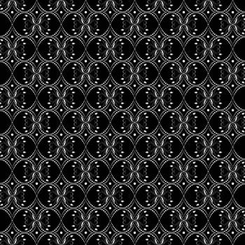 Beautiful background of seamless floral pattern