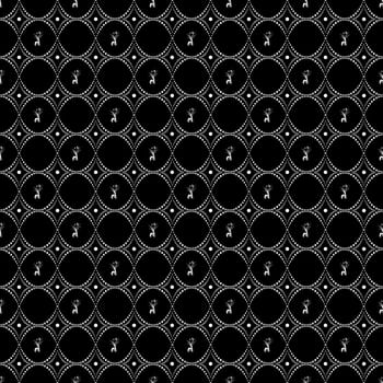 Beautiful background of seamless floral pattern