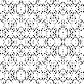 Beautiful background of seamless floral pattern