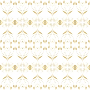 Beautiful background of seamless floral pattern