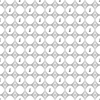 Beautiful background of seamless floral pattern