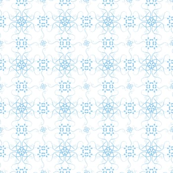 Beautiful background of seamless floral pattern