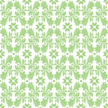 Beautiful background of seamless floral pattern