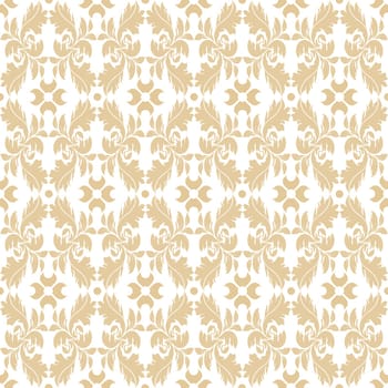 Beautiful background of seamless floral pattern