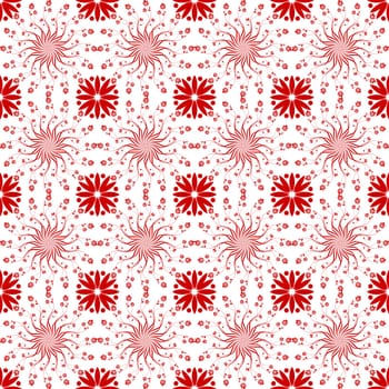 Beautiful background of seamless floral pattern