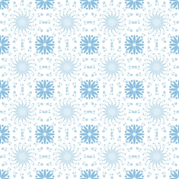Beautiful background of seamless floral pattern