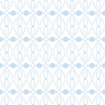 Beautiful background of seamless floral pattern