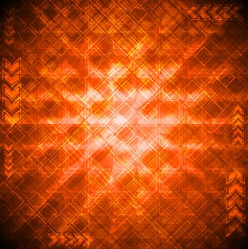 Vibrant technical background. Eps 10 vector