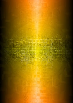 Bright hi-tech background. Vector eps 10