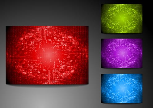 Abstract grunge backgrounds. Vector eps 10